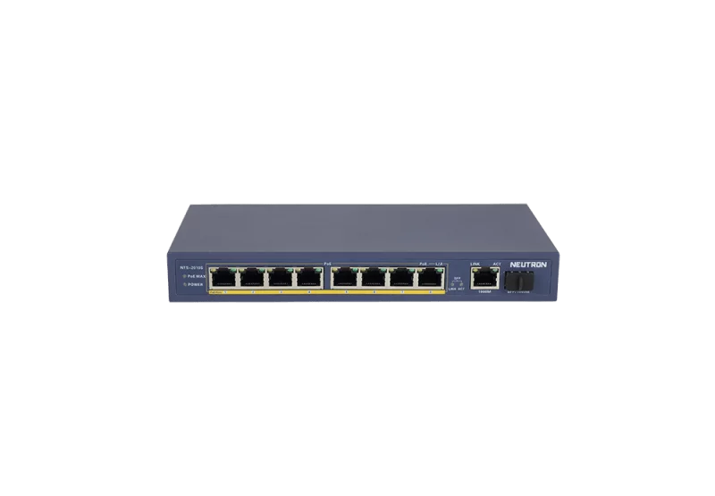 NTS-2010S 8+2 Port PoE Switch