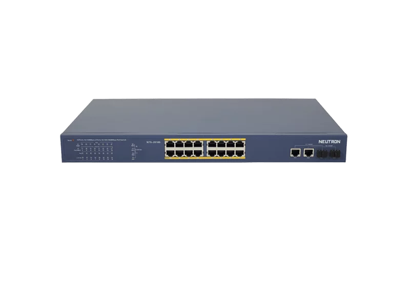 NTS-2018S 16 Port PoE Switch
