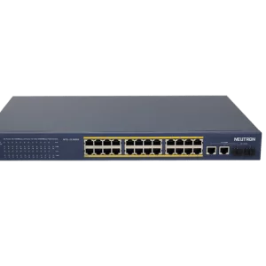NTS-2126SM 24 Port Yönetilebilir PoE Switch