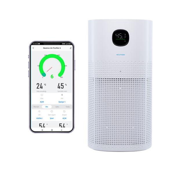 NTL-0017 Air Purifier H13 Hepa Filtre Akıllı Hava Temizleyici