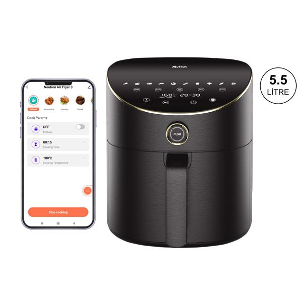 NTL-AF-55LW Neutron Smart Air Fryer Akıllı Fritöz XL 5.5 Litre