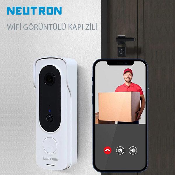 NTL-SB-02MP WIFI Görüntülü Kapı Zili - Görsel 2