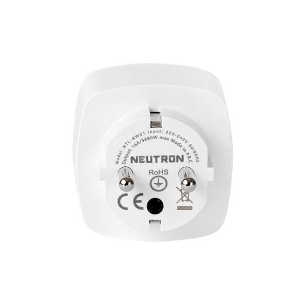 NTL-SW01 Wi-Fi Akım Korumalı Akıllı Tekli Priz - Görsel 4
